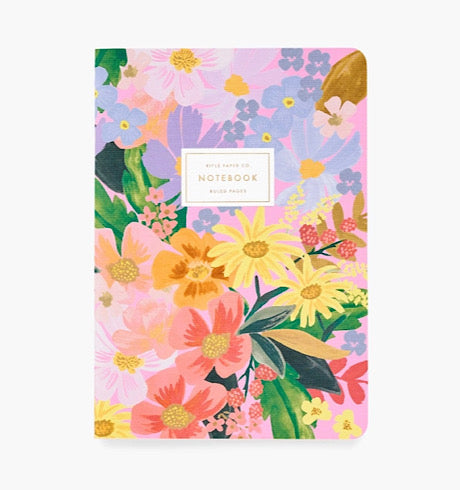 Marguerite Notebooks, Assorted 3 Pack
