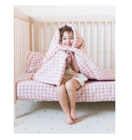 Checkmate Toddler Blanket, Blossom- Large
