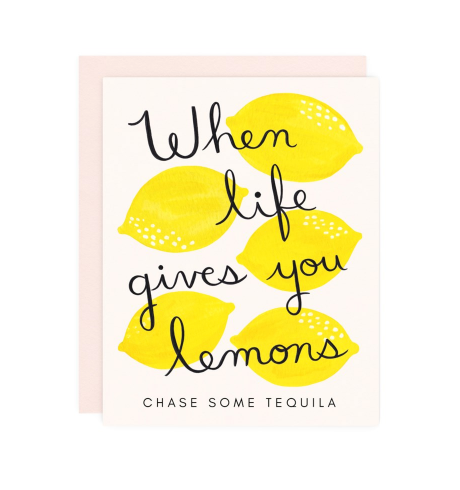 Life Gives Lemons Card