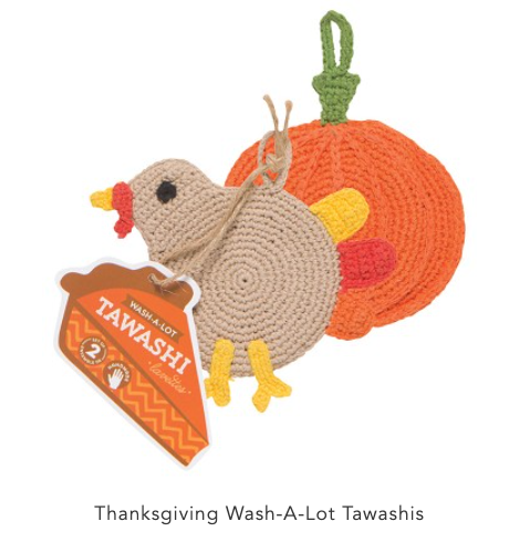 Tawashi Scrubbers - Thanksgiving (2pc)
