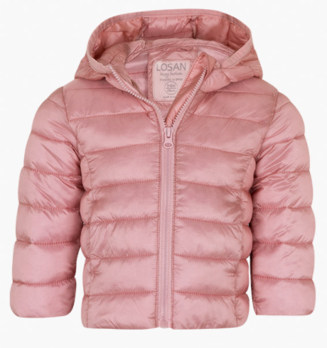 Pink Lightweight Quilted Jacket