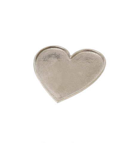 Silver Heart Platter, Two Sizes