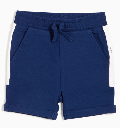 Blue Track Shorts