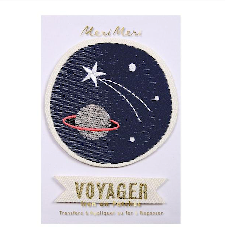 Space Voyager Iron-On Patches