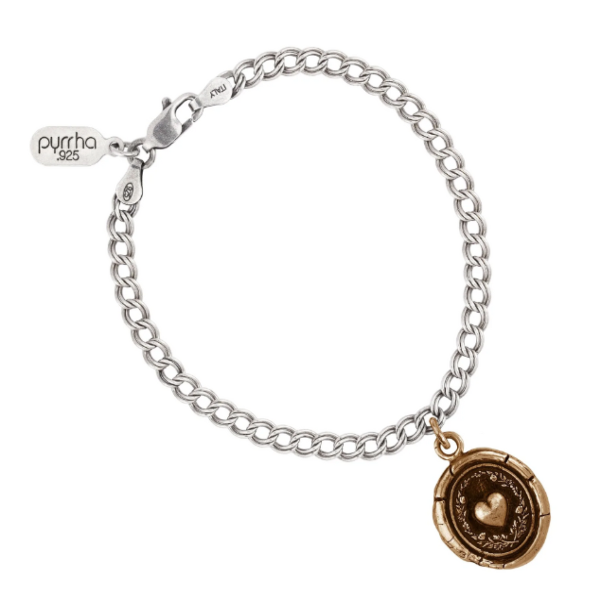 Self-love Talisman Chain Bracelet, Bronze