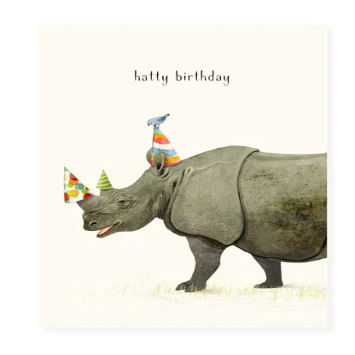 Birthday Rhino Card