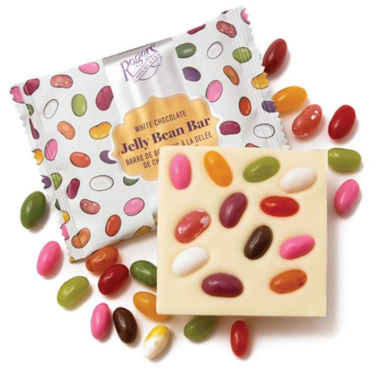 White Chocolate Jelly Bean Bar