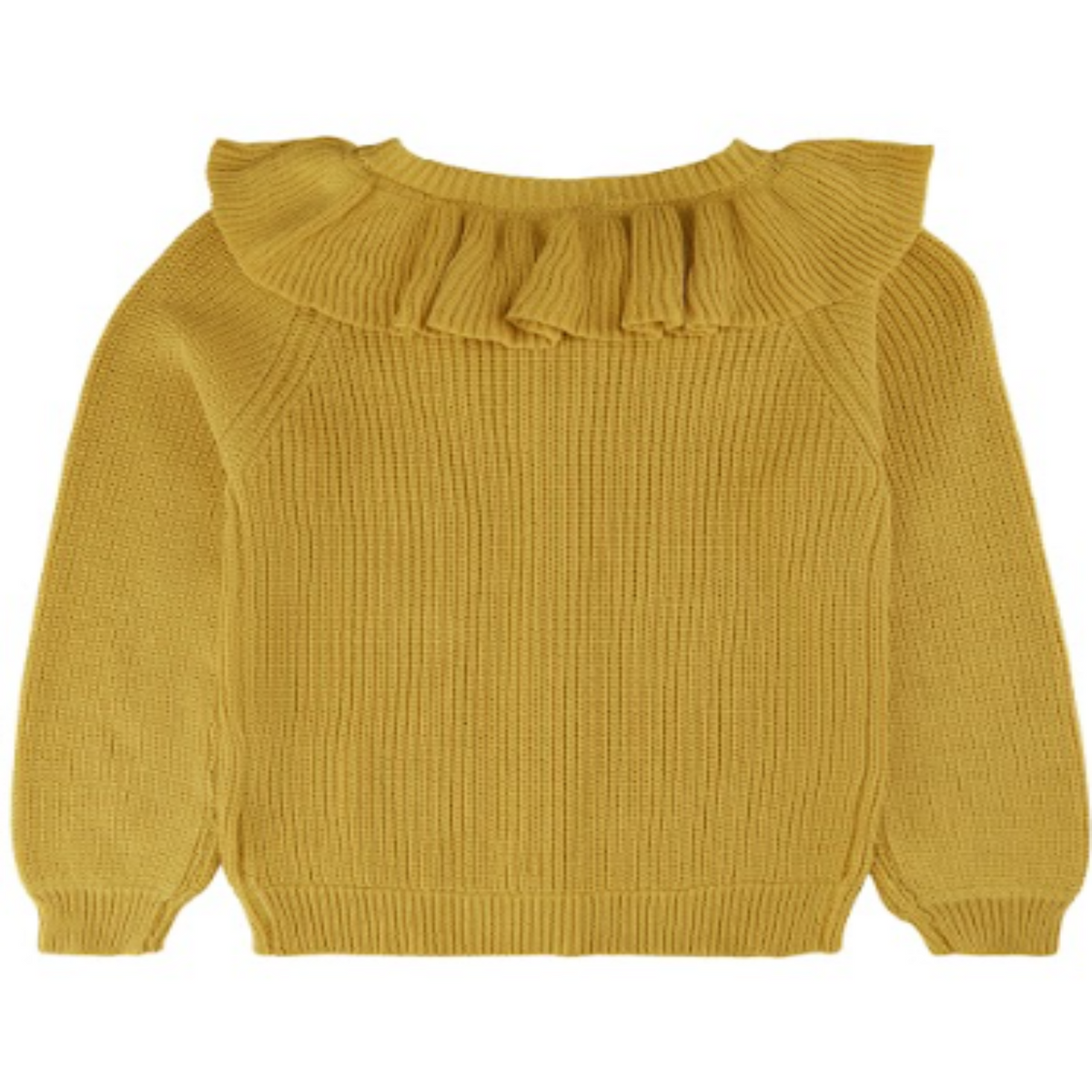 TNOlly Collar Cardigan - Misted yellow