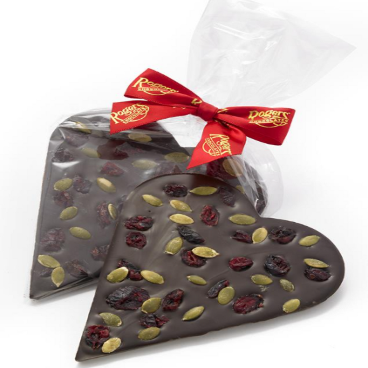 Seed And Berry Heart Chocolate