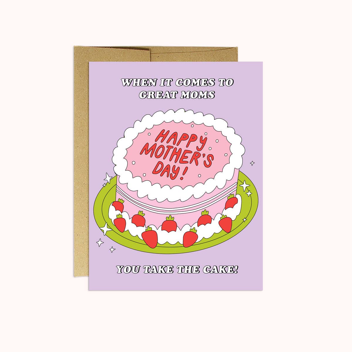 Party Mountain Paper co. - Cake Mom | Mother&#39;s Day Card