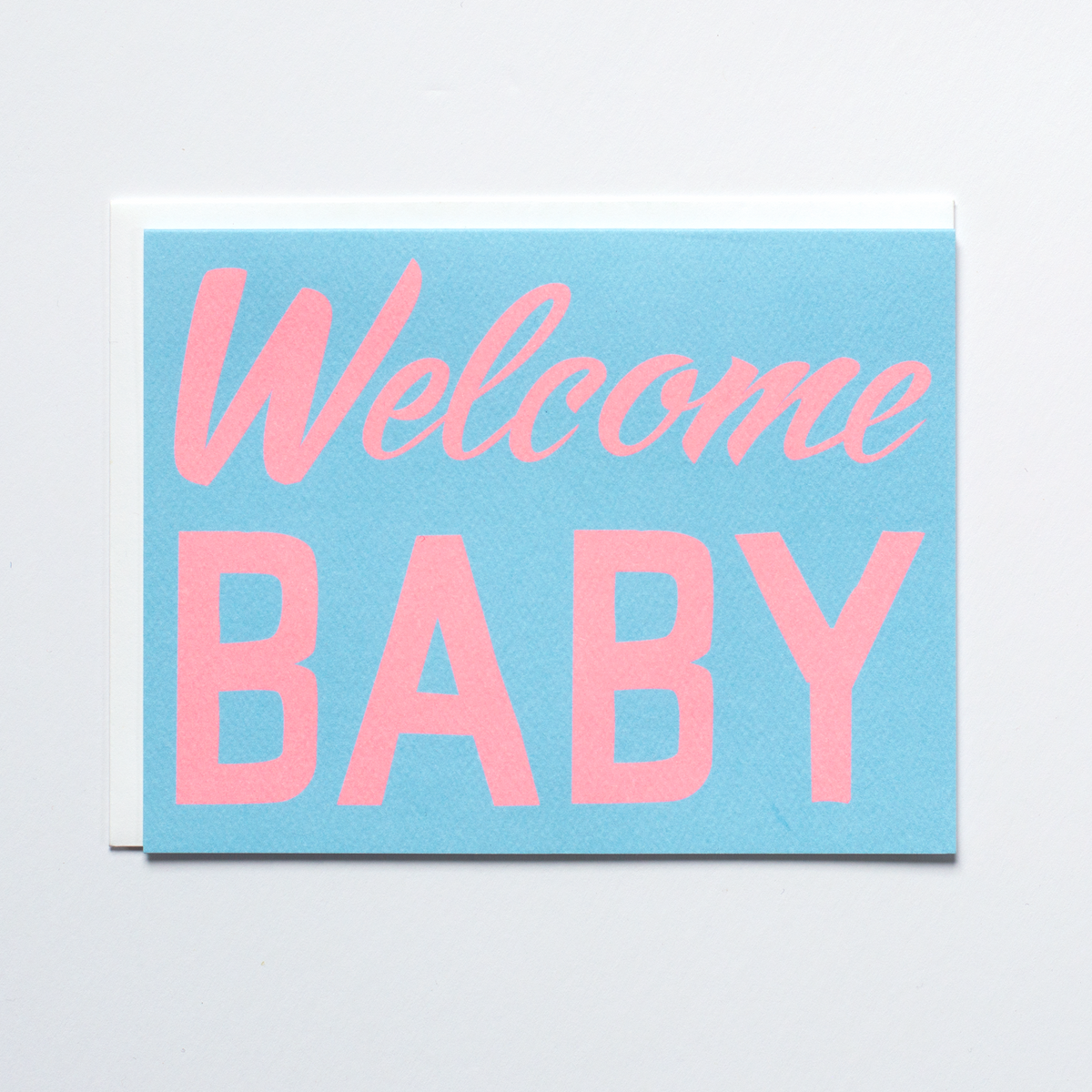 Banquet Workshop - Welcome Baby Note Card