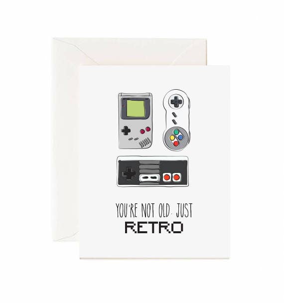 You&#39;re Not Old Just Retro - Greeting Card