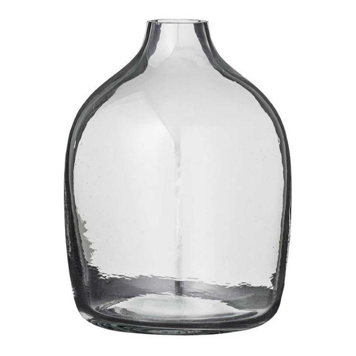 Clear Glass Vase, Small