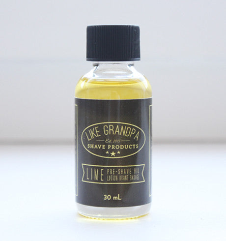 Pre-Shave Oil, Lime